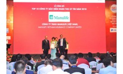Manulife Việt Nam giữ vững vị trí trong top 3 công ty BHNT uy tín 2018