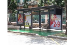 TP.HCM: Lắp đặt nhà chờ xe buýt kiểu mới hiện đại