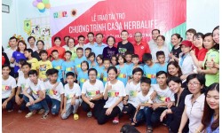 Quỹ Herbalife Nutrition cam kết hỗ trợ dinh dưỡng cho Nhà Nuôi Trẻ Mồ Côi Hướng Dương, Hậu Giang