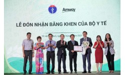 Amway Việt Nam tự hào lần thứ 2 đón nhận bằng khen của Bộ Y Tế 