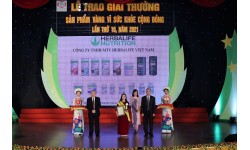 Herbalife Việt Nam nhận giải thưởng “Sản phẩm vàng vì sức khỏe cộng đồng” trong nhiều năm liên tiếp 