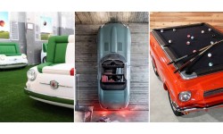 20 ý tưởng trang trí nội thất lấy cảm hứng từ ôtô dành cho người hâm mộ ôtô
