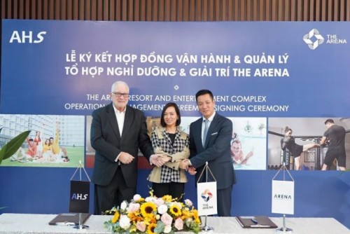 The Arena Cam Ranh ký kết hợp tác chiến lược với AHS