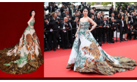 Phạm Băng Băng diện trang phục của NTK Chung Thanh Phong trên thảm đỏ liên hoan phim Cannes