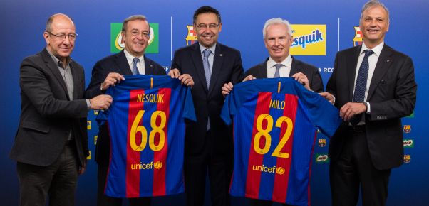 Nestlé MILO và Câu lạc bộ FC Barcelona cam kết vì một cuộc sống khỏe mạnh hơn