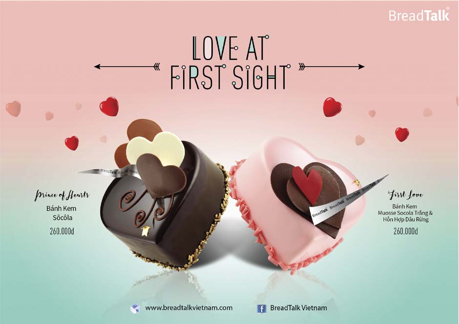 Valentine 2017 với LOVE AT FIRST SIGHT ngọt ngào và lãng mạn 