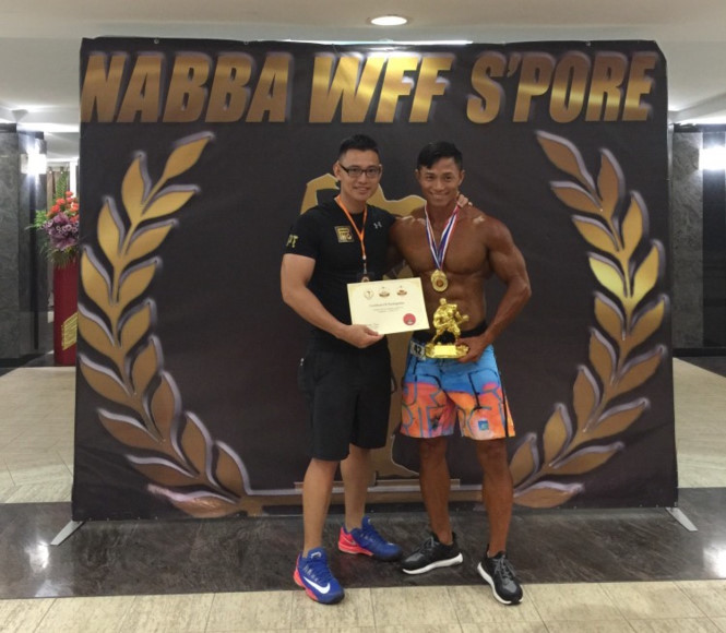 VĐV thể hình Phạm Khắc Hy giành 3 huy chương tại Malaysia và Singapore