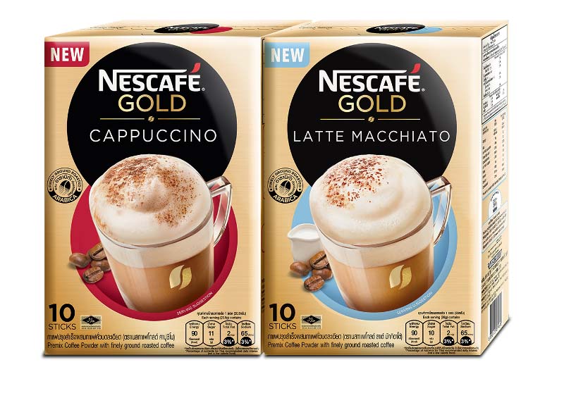 Đột phá với NESCAFÉ Gold hương vị Cappuccino và Latte Macchiato