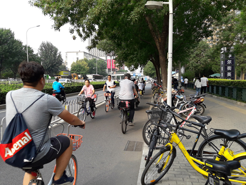 Mô hình chia sẻ xe đạp thay đổi diện mạo Bắc Kinh