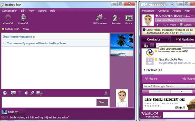 Yahoo Messenger sẽ ngừng hoạt động mãi mãi từ ngày 17/7