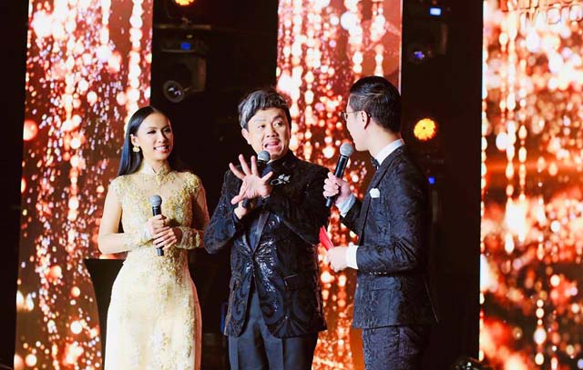 Chí Tài, MC Huyền Ny, Anh Quân và LS Nguyễn Hoàng Dũng hội ngộ trong đêm Gala Vietnam Global 2018