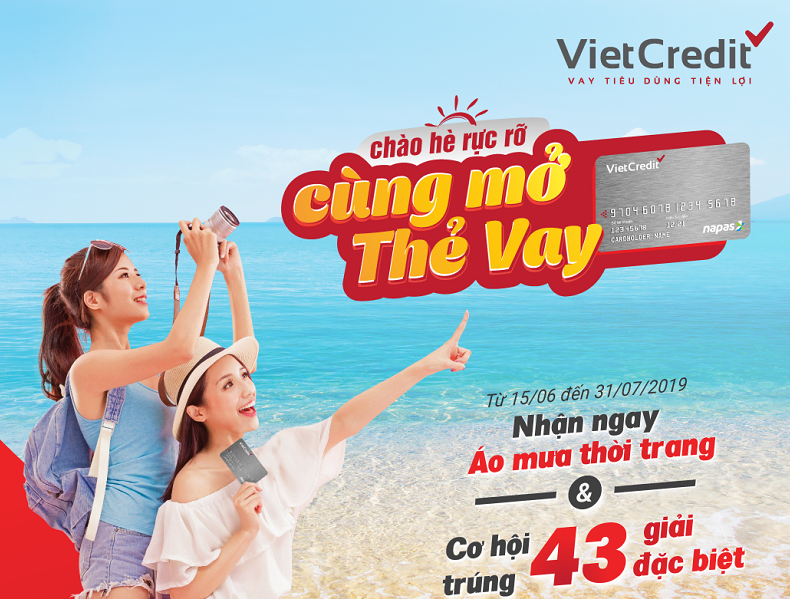 Đừng bỏ lỡ cơ hội bốc thăm trúng thưởng khi mở thẻ vay VietCredit 