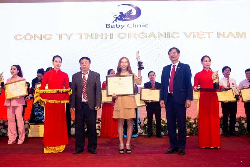 Công Ty TNHH Organic Việt Nam lọt top thương hiệu tiêu biểu bền vững Asean 2019