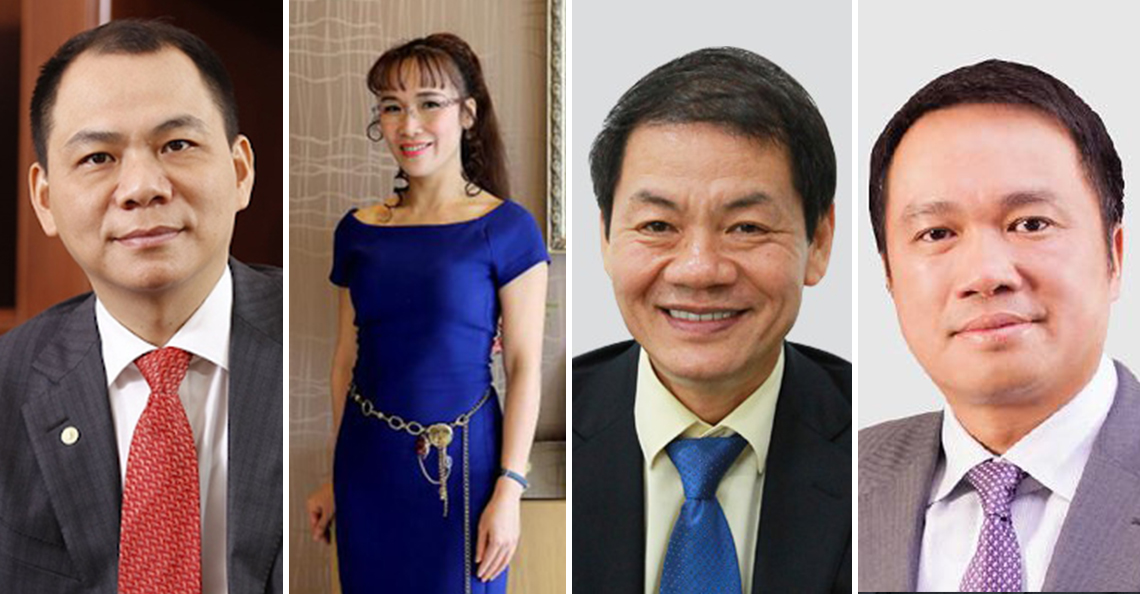 4 tỉ phú Việt trong Danh sách tỉ phú thế giới 2020 của tạp chí Forbes
