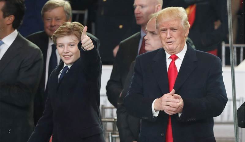 Quý tử Barron Trump điển trai và cuộc sống khác biệt trong Nhà Trắng