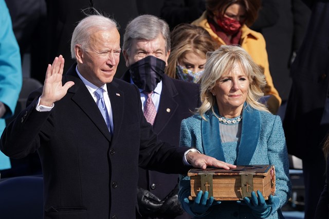 Ông Joe Biden tuyên thệ nhậm chức Tổng thống Mỹ