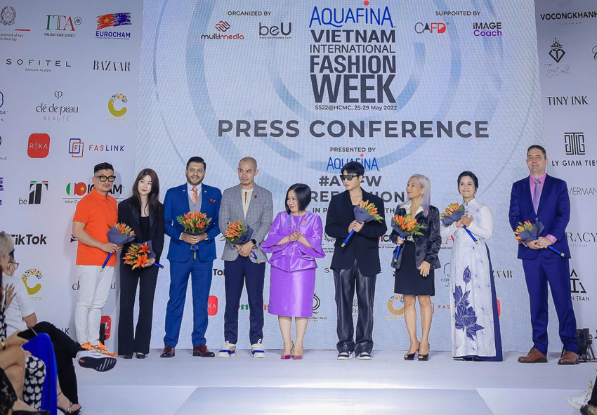Faslink là đối tác đồng hành cùng Aquafina Vietnam International Fashion Week 2022